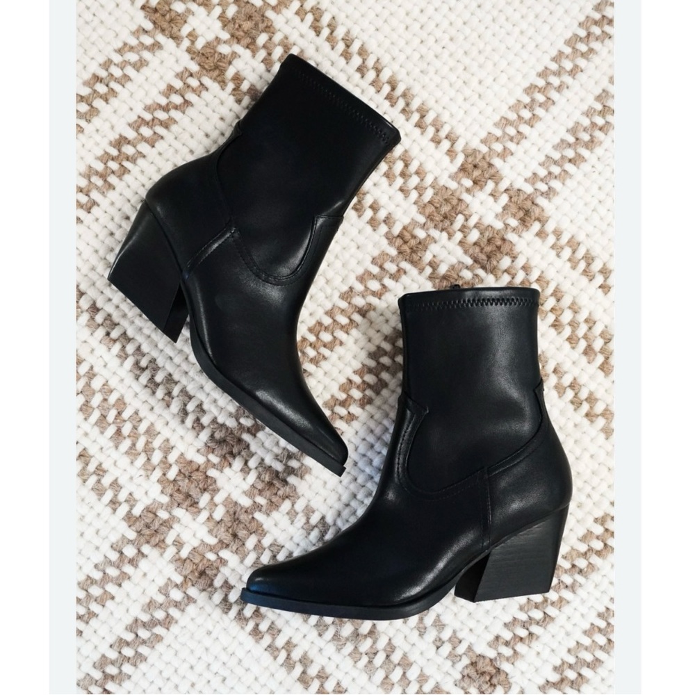 Dolce Vita Black Ankle Boots